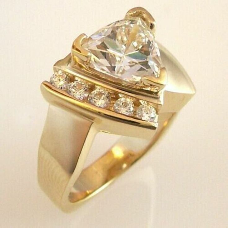 Vintage Diamond Golden Ring-Maryam Jewelry