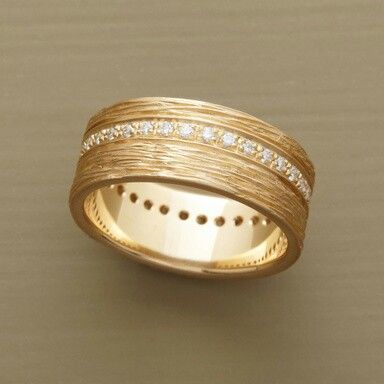 Vintage Gold Fine Zirconia Ring-Maryam Jewelry