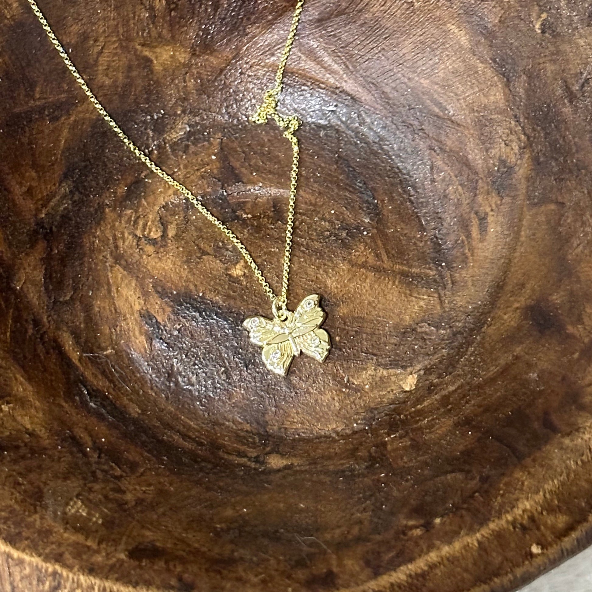 Farfalla Butterfly Necklace-Maryam Jewelry