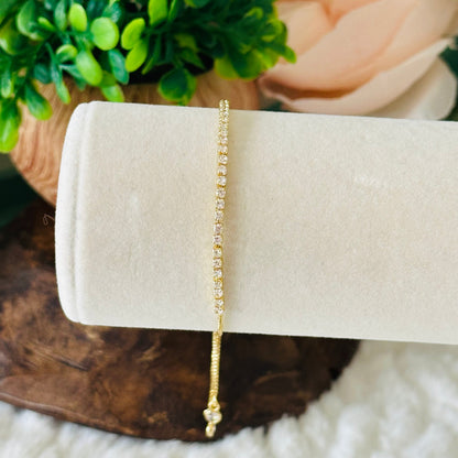Orella Tennis Bracelet-Maryam Jewelry