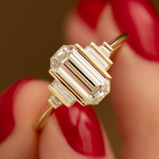 Vintage Glass Ring-Maryam Jewelry