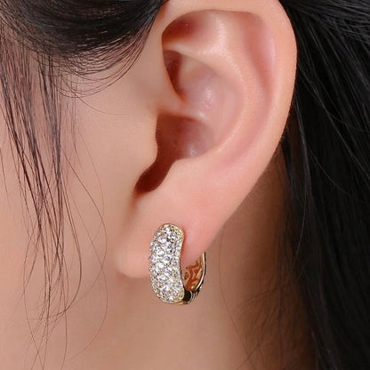 Nadia Huggie Hoop Earrings-Maryam Jewelry