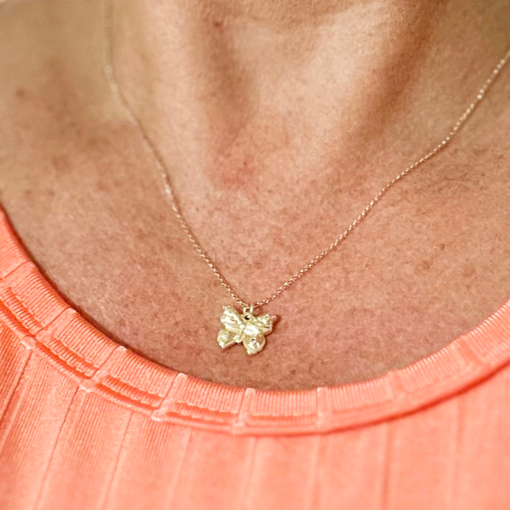 Farfalla Butterfly Necklace-Maryam Jewelry