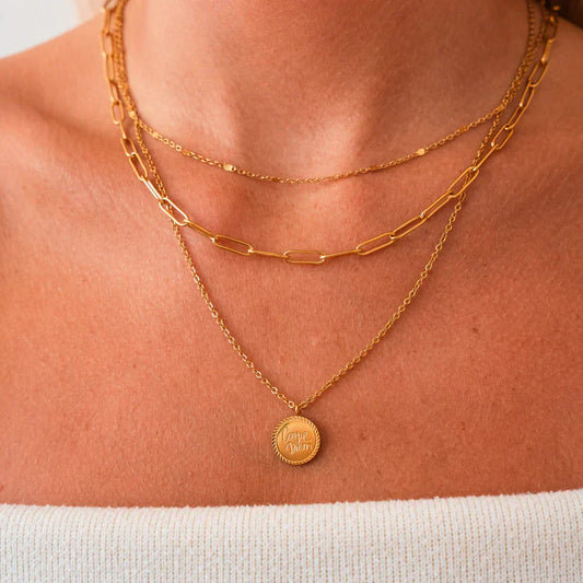 Golden Geya Necklace-Maryam Jewelry