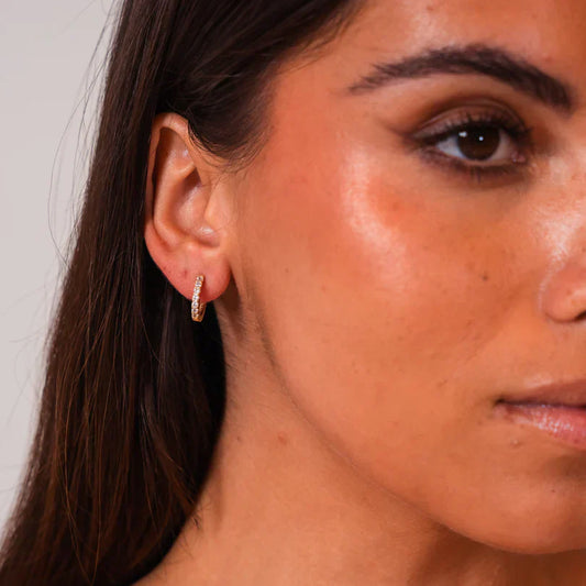 Paris Hoop Earrings-Maryam Jewelry