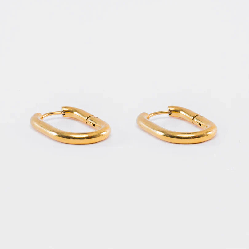Golden Nyra Earring-Maryam Jewelry