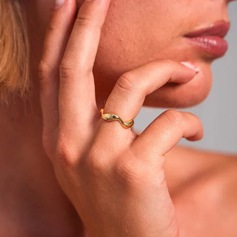 Ocean Wave Ring-Maryam Jewelry