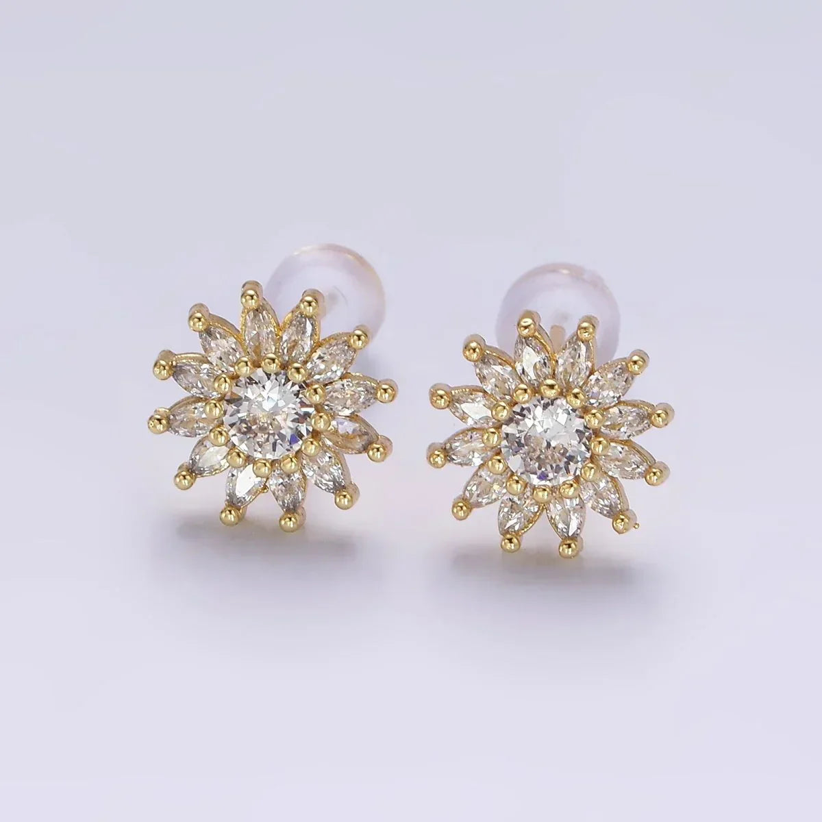 Ginana Celestial Sun Earrings-Maryam Jewelry