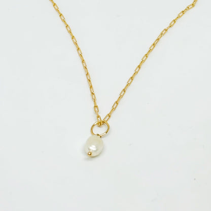 Oriana Pearl Necklace-Maryam Jewelry