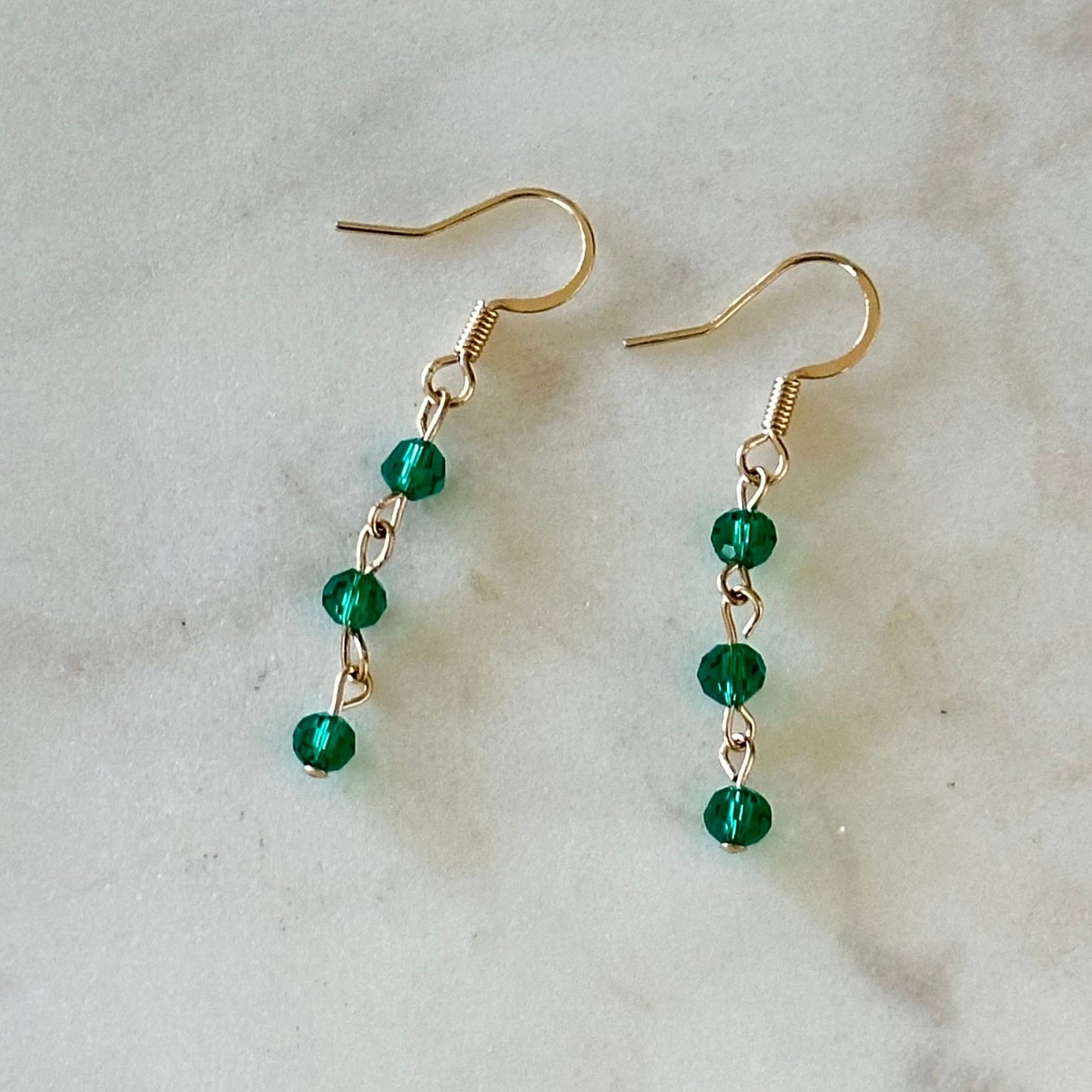 Caterina Dangle Earrings-Maryam Jewelry