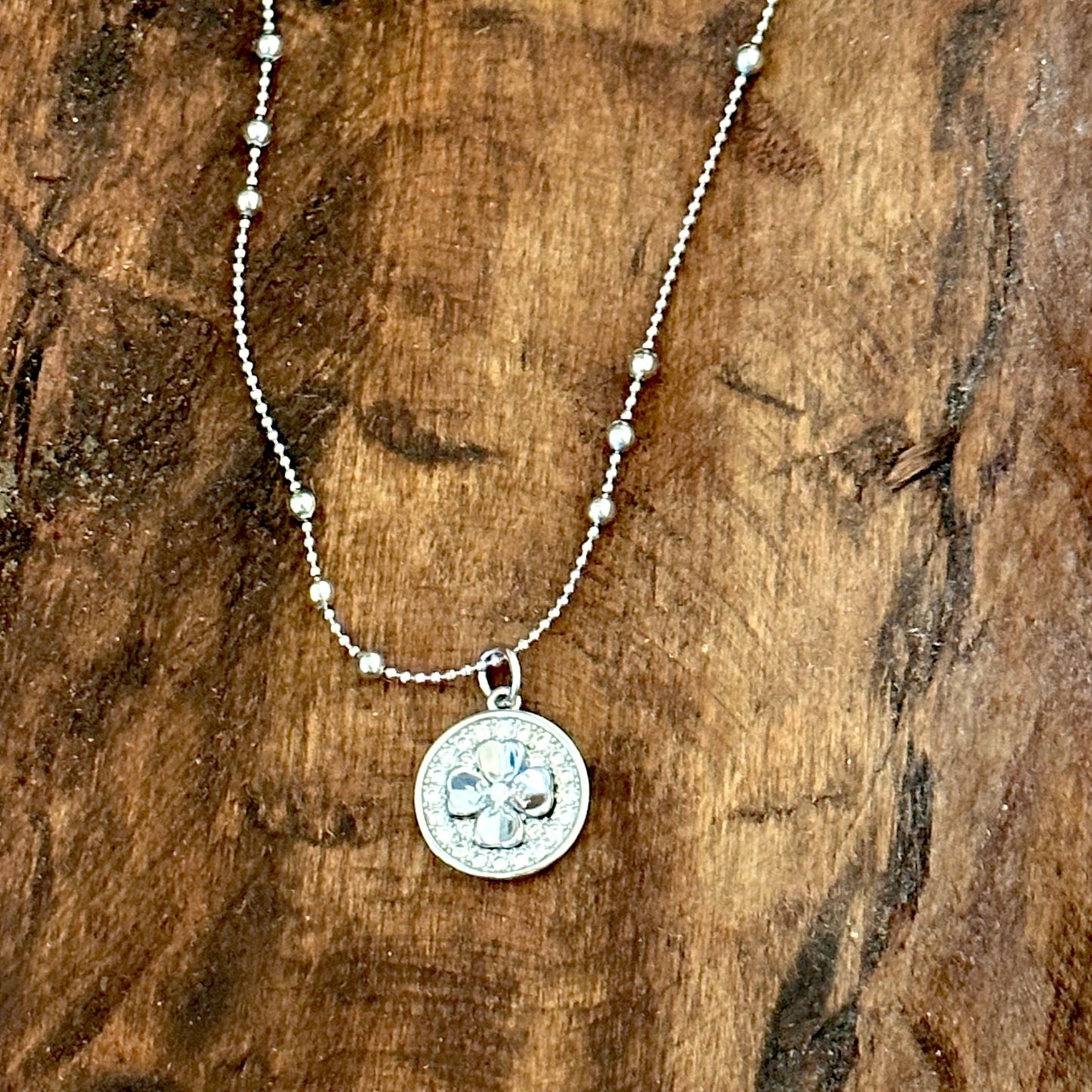 Felice Clover Pendant Necklace-Maryam Jewelry