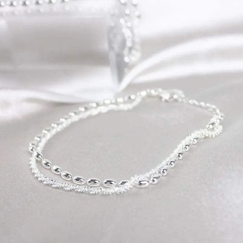 Silver Zirconia Bracelet-Maryam Jewelry