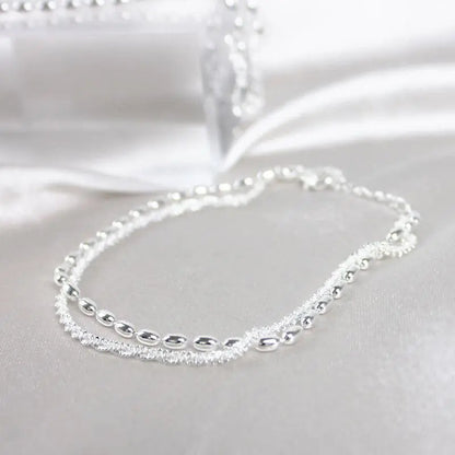Silver Zirconia Bracelet-Maryam Jewelry