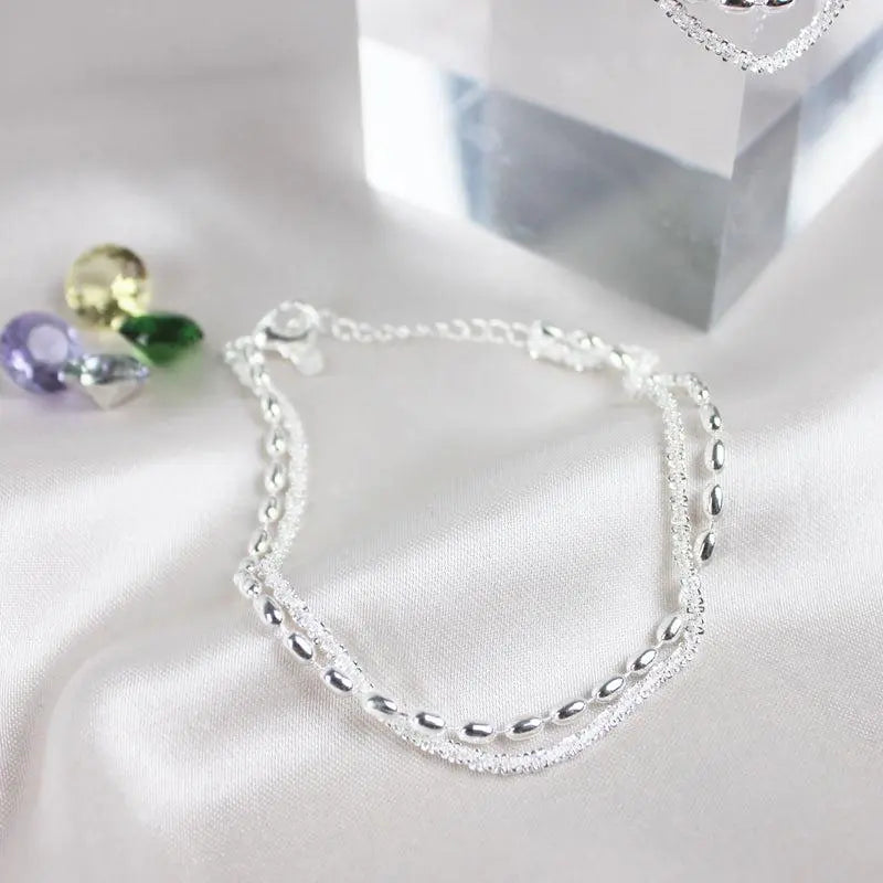 Silver Zirconia Bracelet-Maryam Jewelry