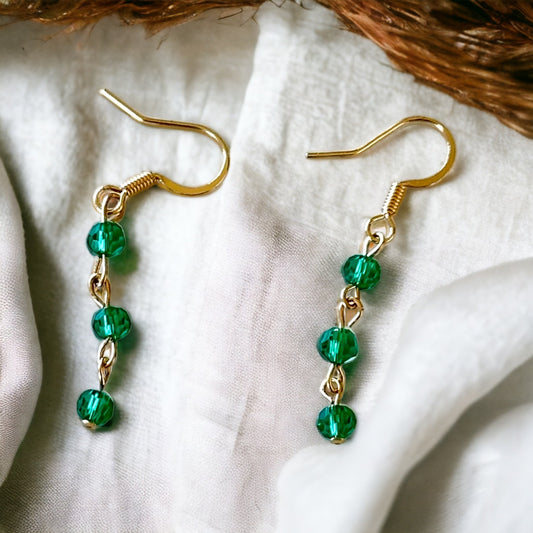 Caterina Dangle Earrings-Maryam Jewelry