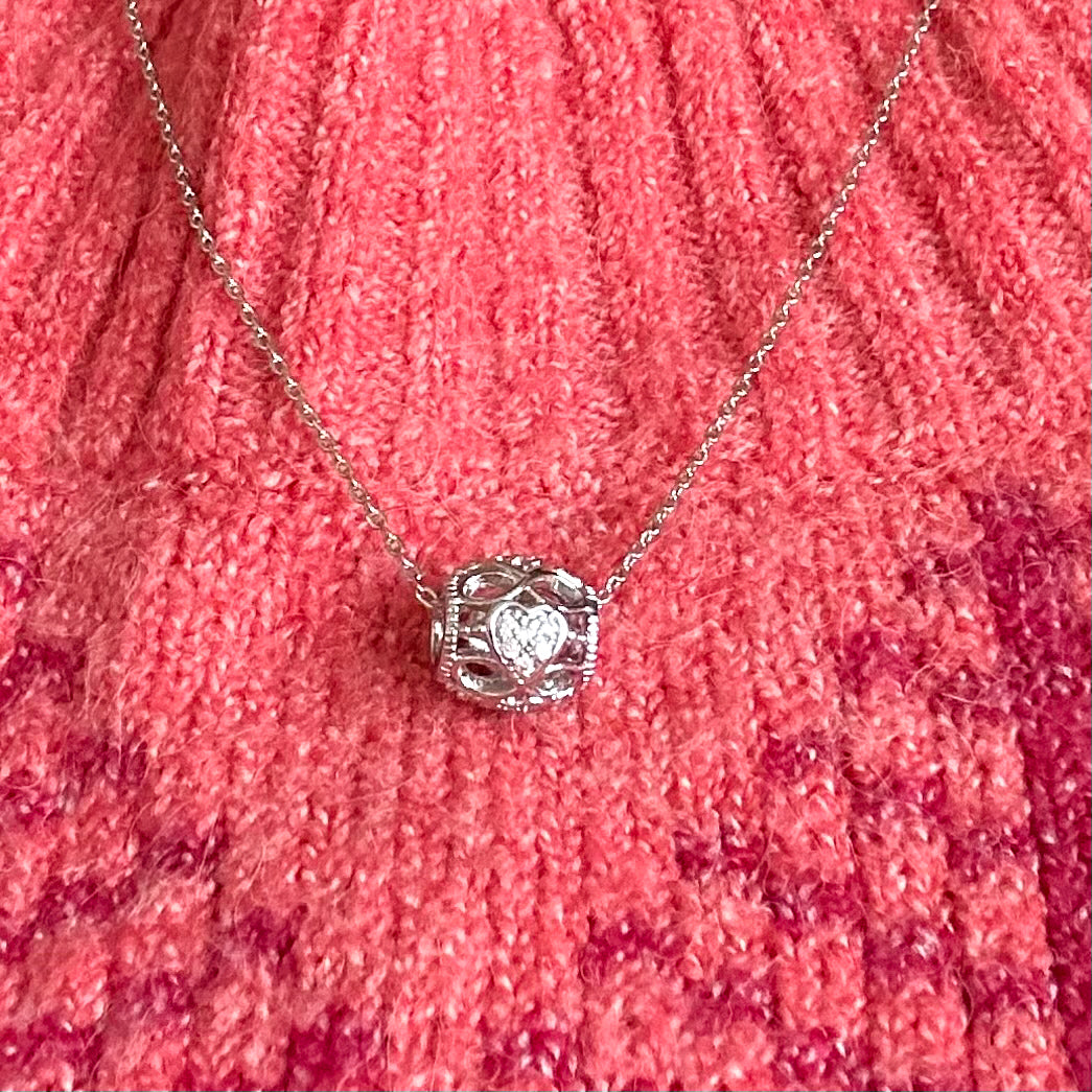 Karissa Infinity Heart Necklace-Maryam Jewelry