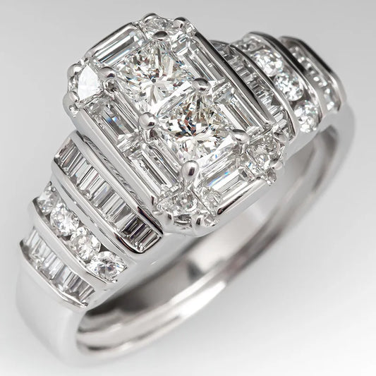 Vintage Bright Silver Ring-Maryam Jewelry