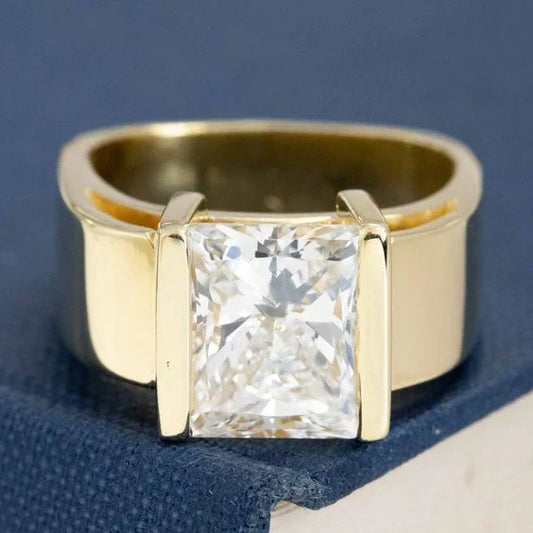 Vintage Princess Cut Ring-Maryam Jewelry