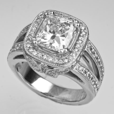Vintage Zirconia Brilliance Ring-Maryam Jewelry