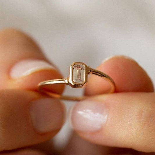 Vintage Cute Glass Ring-Maryam Jewelry
