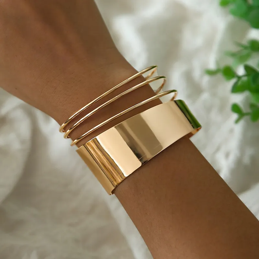 Maryam | Vintage Classic Golden Bracelet