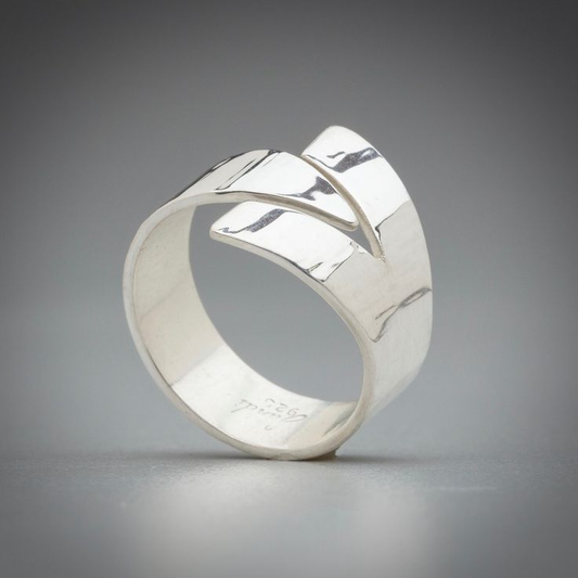 Vintage Silver Open Ring-Maryam Jewelry