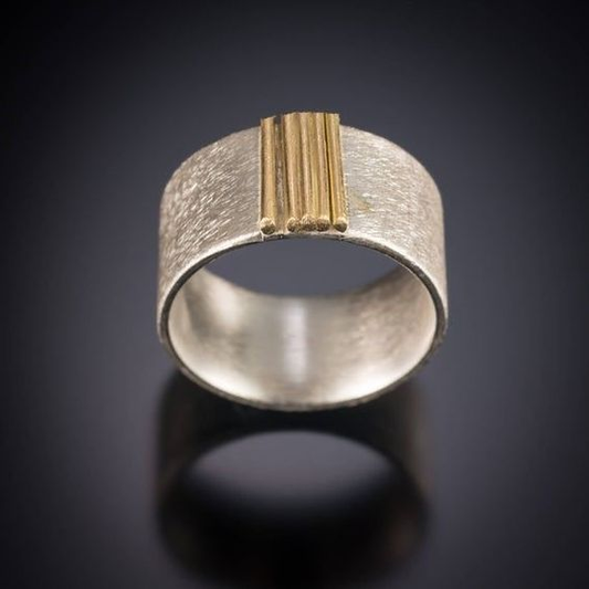 Fine Vintage Gold Plated Ring-Maryam Jewelry