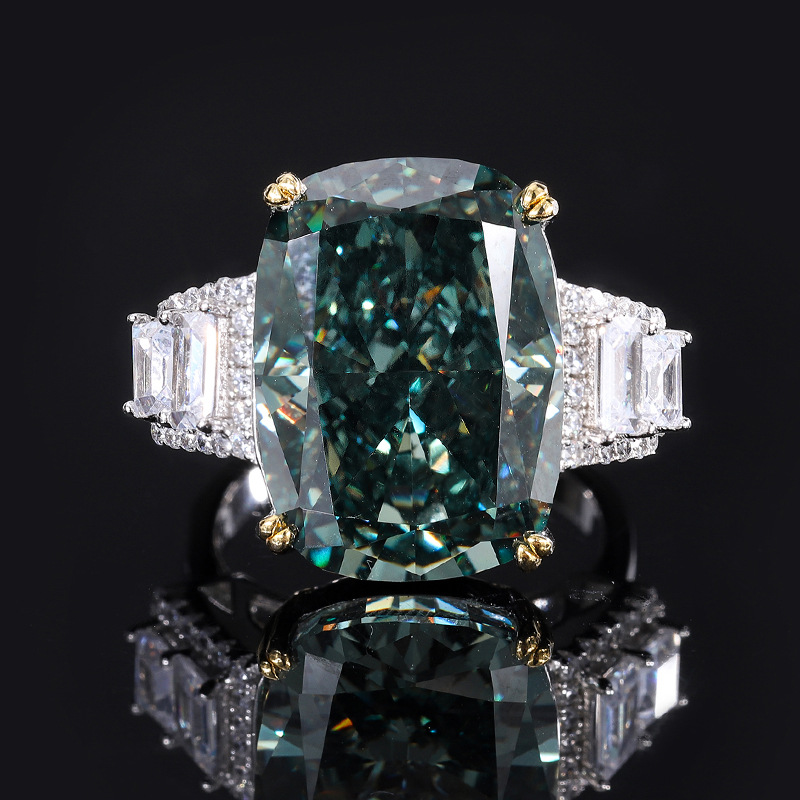 Vintage Cosmic Crystal Ring in Sterling Silver-Maryam Jewelry