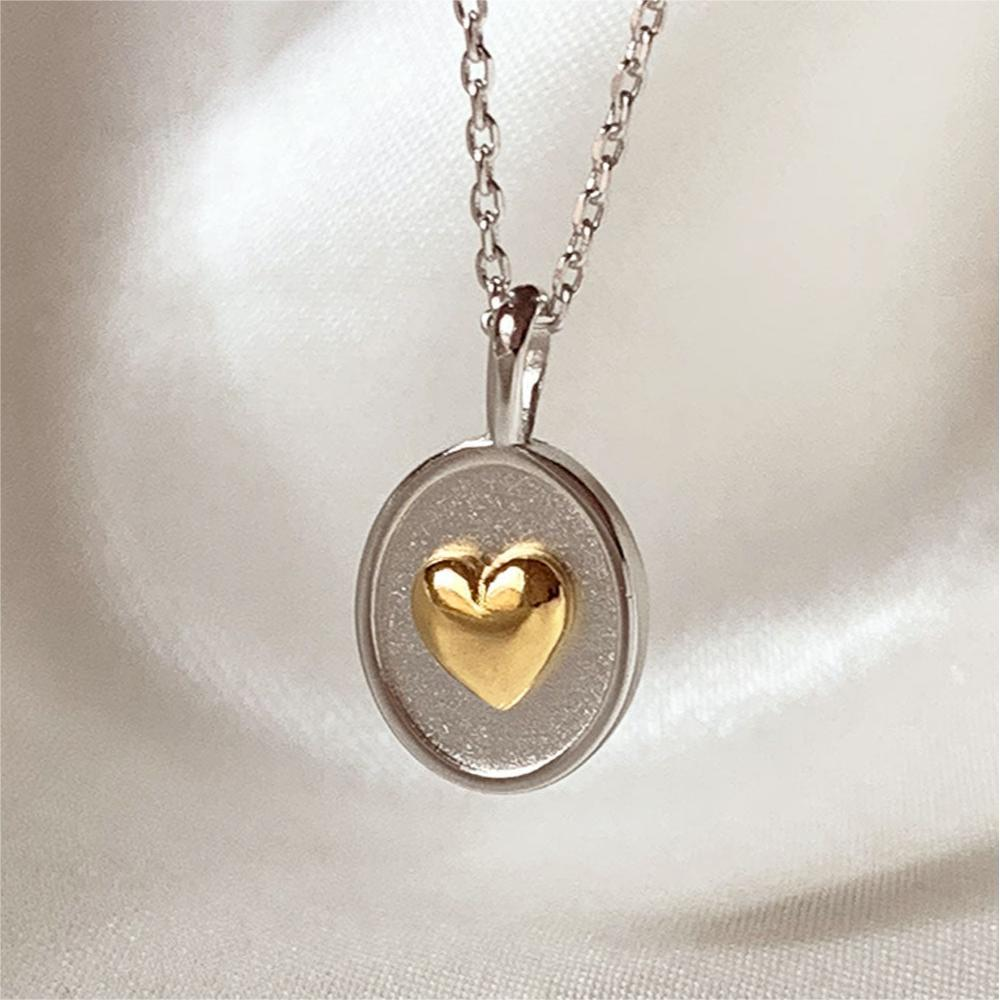 Vintage Heart Necklace-Maryam Jewelry