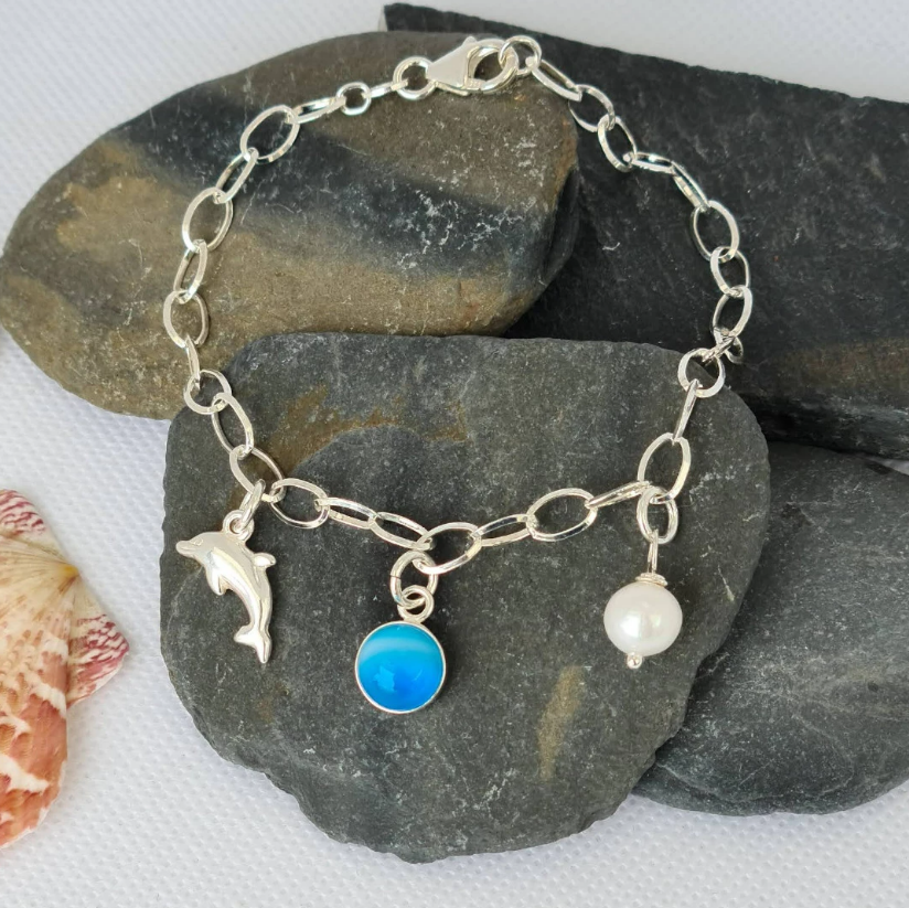 Vintage Ocean Bracelet-Maryam Jewelry