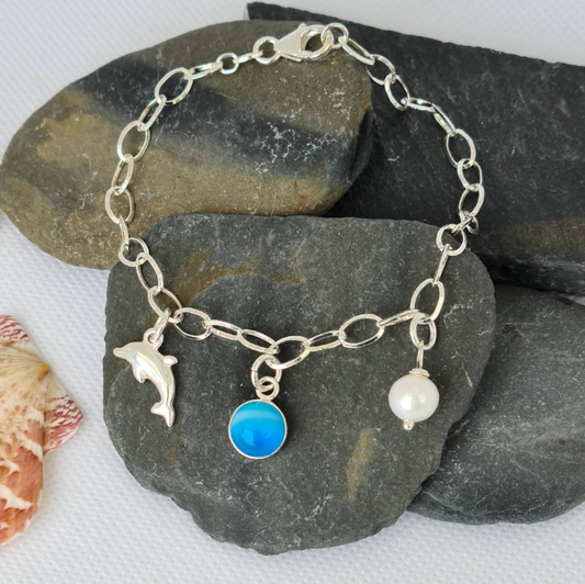 Vintage Ocean Bracelet-Maryam Jewelry