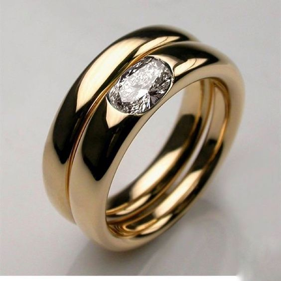Vintage Zirconia Golden Plated Ring-Maryam Jewelry