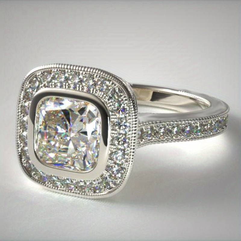 Vintage Crystal Ring-Maryam Jewelry