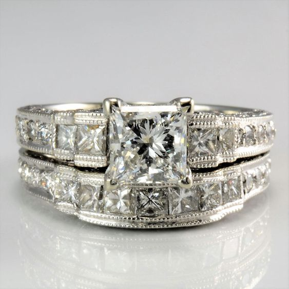 Vintage Zirconia Layered Silver Ring-Maryam Jewelry
