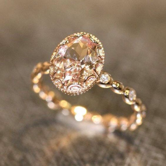 Vintage Crystaline Luxury Ring-Maryam Jewelry