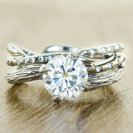 Vintage Silver Layered Zirconia Ring-Maryam Jewelry