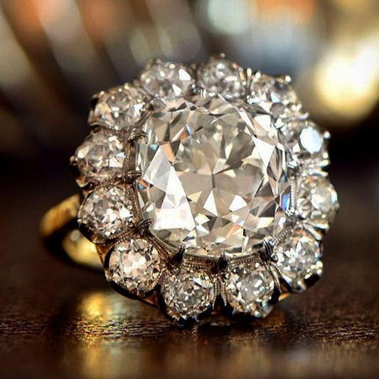 Vintage Crystaline Rounded Ring-Maryam Jewelry