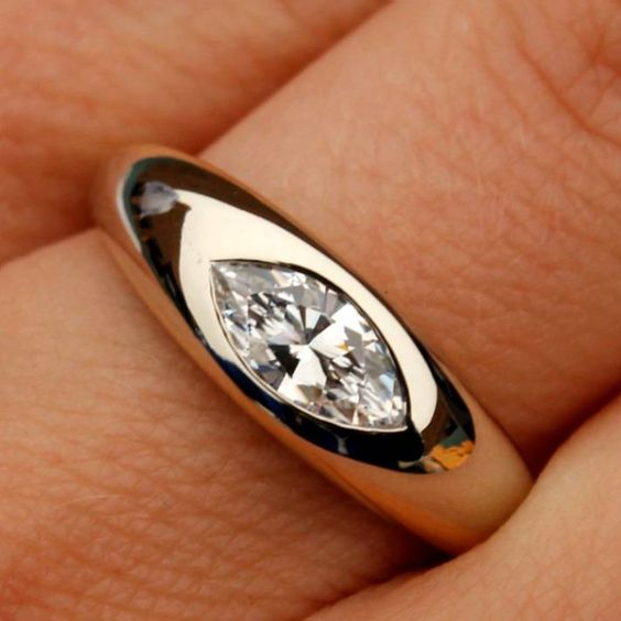 Vintage Zirconia Eye Ring-Maryam Jewelry