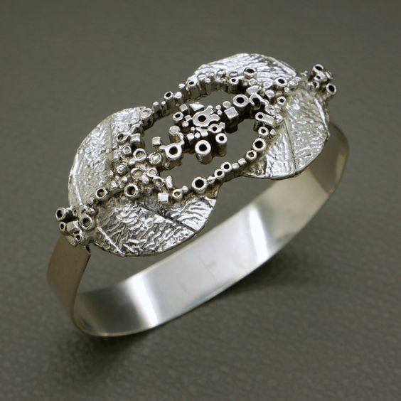 Vintage Double Moon Silver Ring-Maryam Jewelry